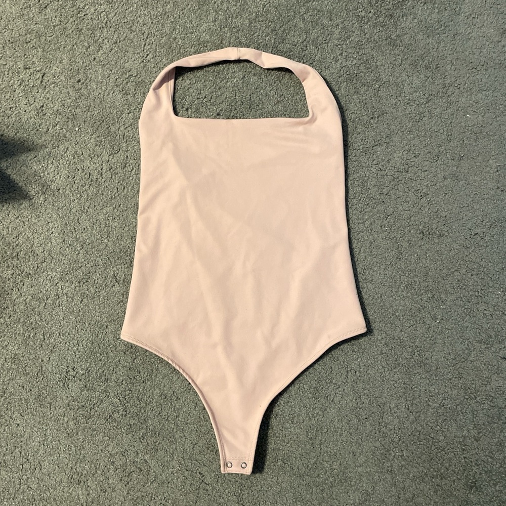 Halter Abercrombie Blush Bodysuit